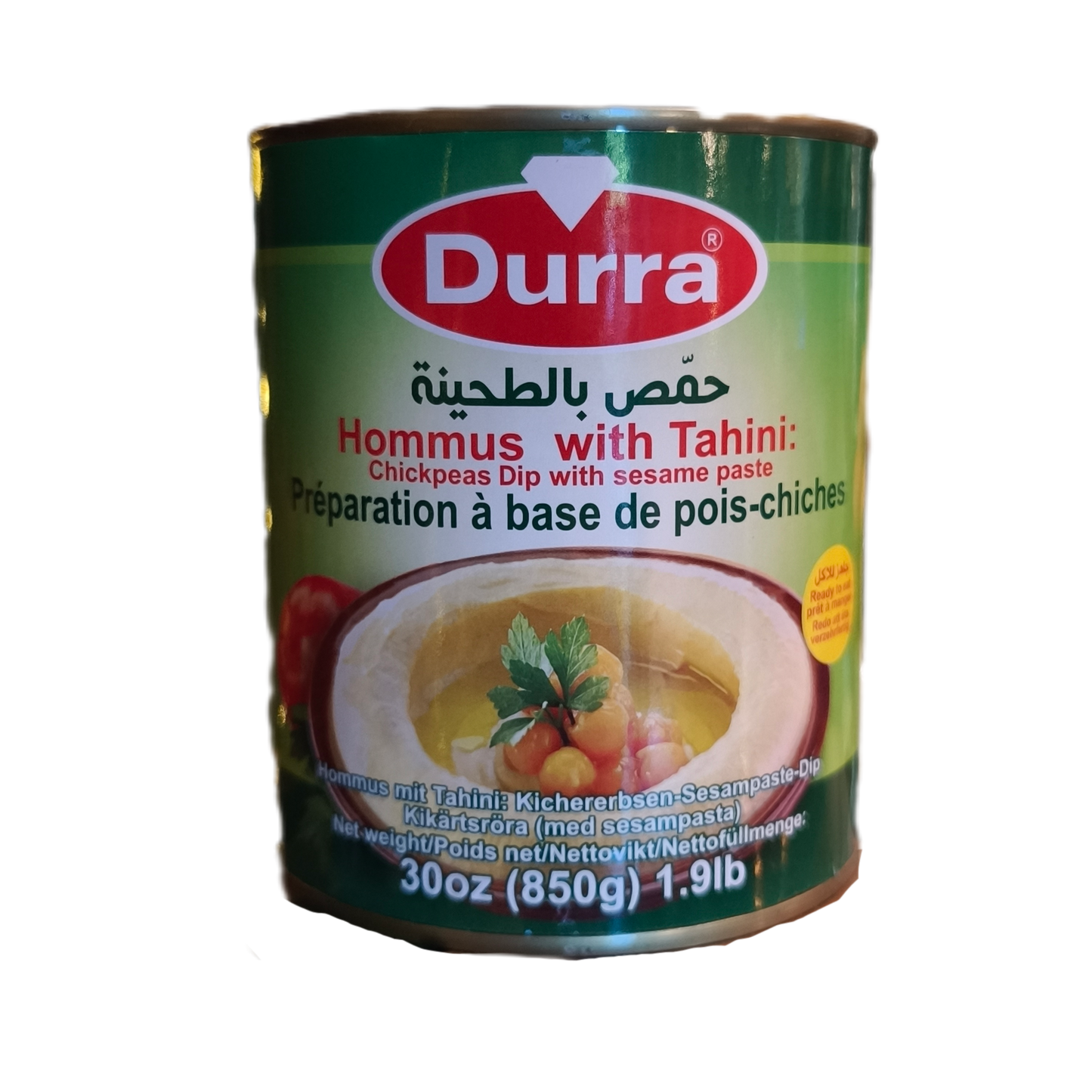 Hummus z tahini DURRA 370g lub 850g