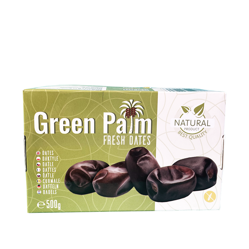 Świeże daktyle Green Palm 500g -Naturalna słodycz z palmy