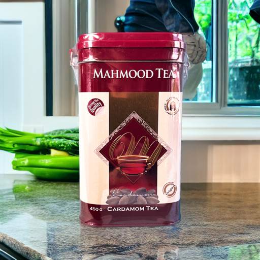 Odkryj bogactwo smaku z arabską herbatą z kardamonem Mahmood Tea - 450g