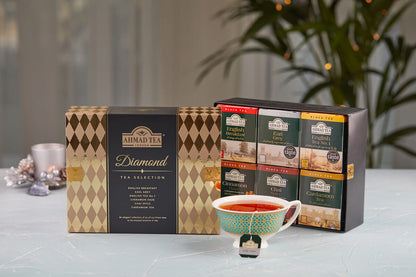 Magia Smaków: Odkryj Ahmad Tea Diamond Selection z 6 Wyjątkowymi Herbatami!  60 torebek