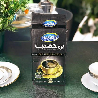 Arabska Kawa Haseeb - Odkryj niezapomniany smak kawy z cardamonem 500g