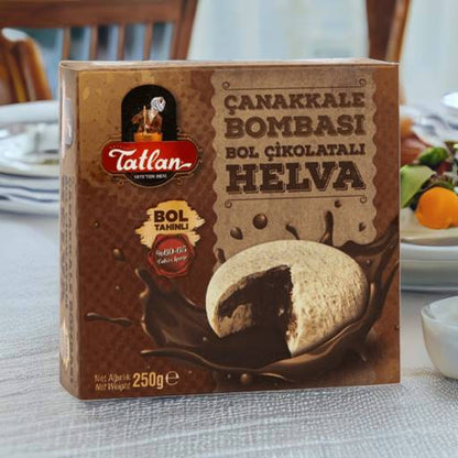 Turecka chałwa z nadzieniem czekoladowym 250g TATLAN