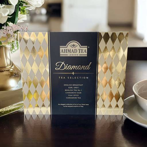 Magia Smaków: Odkryj Ahmad Tea Diamond Selection z 6 Wyjątkowymi Herbatami!  60 torebek