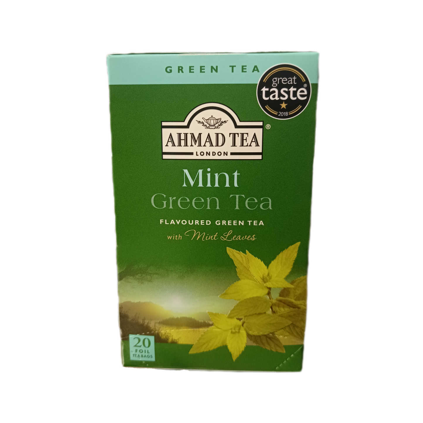 Herbata zielona miętowa AHMAD TEA 40g (20*2g)