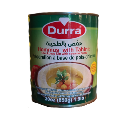 Hummus z tahini DURRA 370g lub 850g
