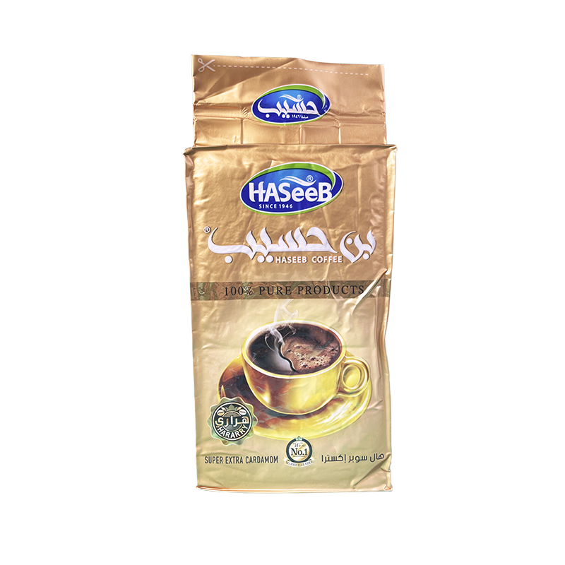 Arabska Kawa Haseeb - Odkryj niezapomniany smak kawy z cardamonem 500g