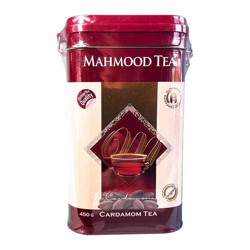 Odkryj bogactwo smaku z arabską herbatą z kardamonem Mahmood Tea - 450g