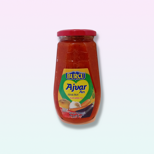 Ajvar Duży Ostry BURCU 560g