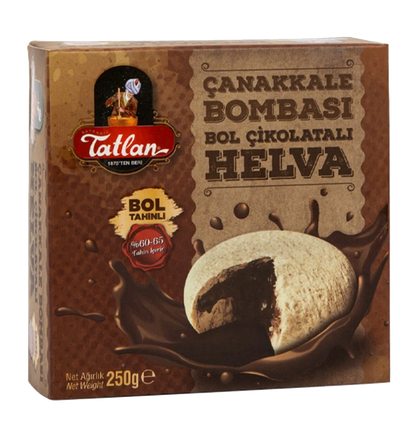 Turecka chałwa z nadzieniem czekoladowym 250g TATLAN