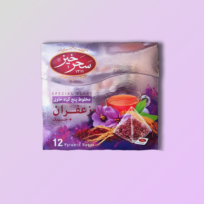 Napar Ziołowy Saffron+Ginseng SAHARKHIZ 24g