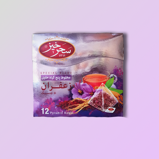 Napar Ziołowy Saffron+Ginseng SAHARKHIZ 24g