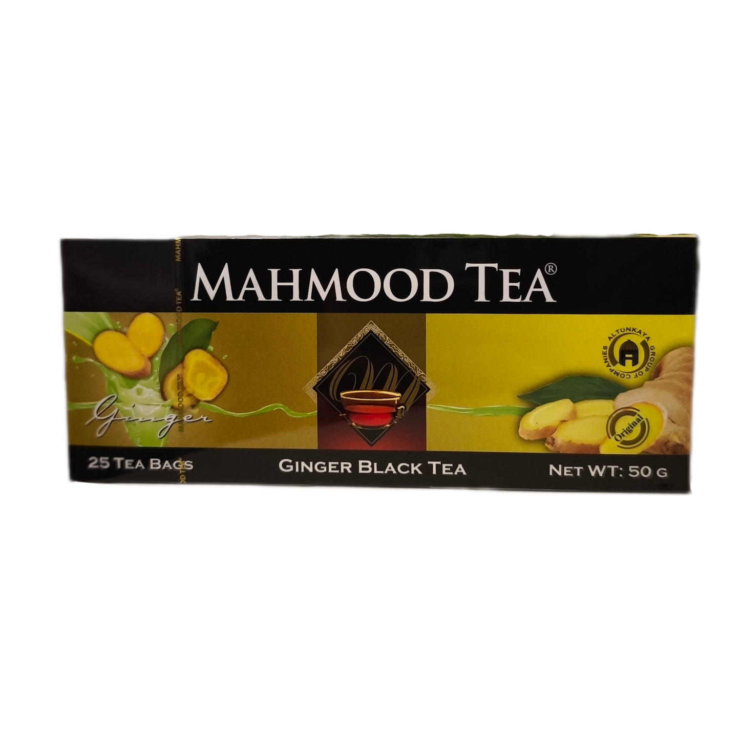 Herbata czarna z imbirem w saszetkach MAHMOOD TEA (50g)